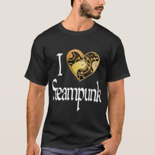 T-shirt Coeur Steampunk - obscurité