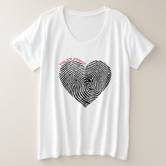 T-Shirt Coeur Suffit (Design devant)