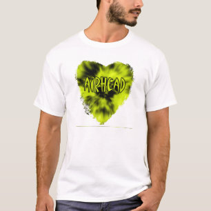 T-shirt Coeur super d'habitué de la marijuana