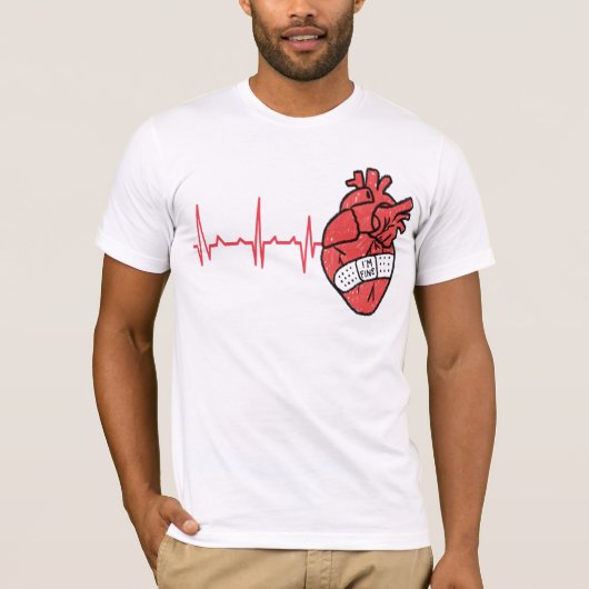 T-shirt Coeur vaincu (Devant)