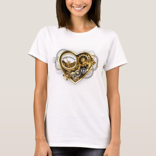T-shirt Coeur vapeur avec un manomètre (Devant)