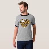 T-shirt Coeur vapeur avec un manomètre (Devant entier)
