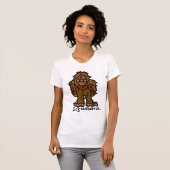 T-shirt coeur velu (Devant entier)