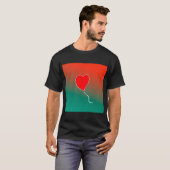 T-shirt Coeur volant (Devant entier)