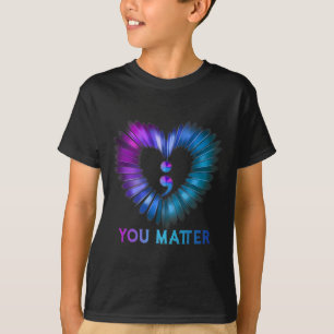 T-shirt Coeur Vous Problème Ne laissez pas l'histoire mett