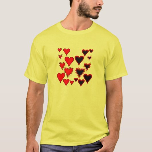 T-shirt Coeurs (Devant)