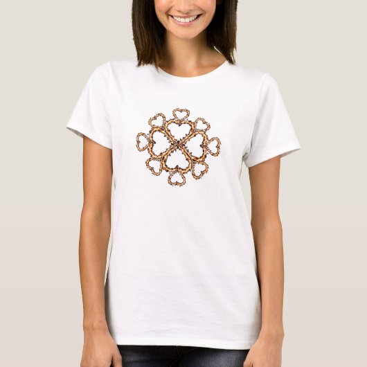 T-shirt Coeurs à gogo - (Devant)