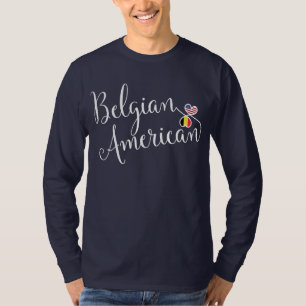 T-shirt Coeurs belges-américains