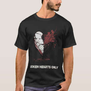 T-shirt Coeurs brisés uniquement