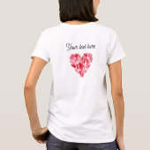 T-shirt Cœurs brouillés (Dos)