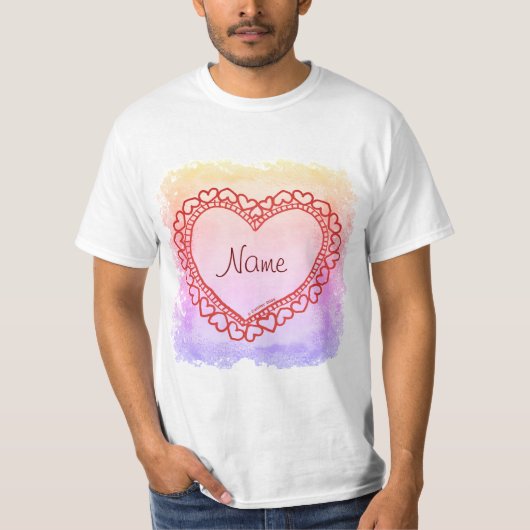 T-shirt Cœurs charmants (Devant)