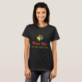 T-shirt Cœurs Croix (Devant entier)