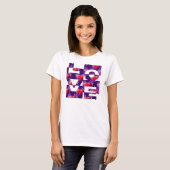 T-SHIRT COEURS D'AMOUR (Devant entier)