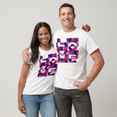T-SHIRT COEURS D'AMOUR (Unisexe)