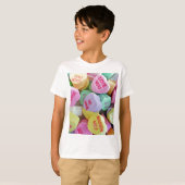 T-shirt Coeurs de bonbons (Devant entier)