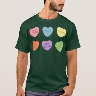 T-shirt Cœurs de bonbons Graphique 86