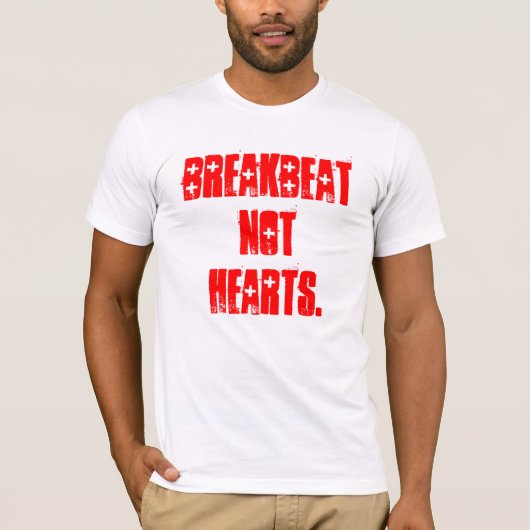 T-shirt Coeurs de BREAKBEAt pas (Devant)