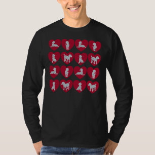 T-shirt Coeurs de caniche