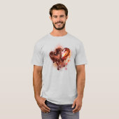 T-shirt Coeurs de chocolat (Devant entier)