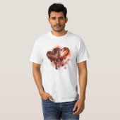 T-shirt Coeurs de chocolat (Devant entier)