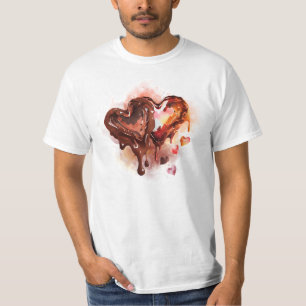 T-shirt Coeurs de chocolat