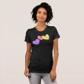 T-shirt Coeurs de conversation (Devant entier)