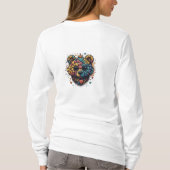 T-Shirt Coeurs De Cuddle. (Dos)