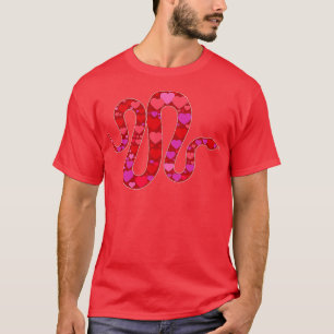 T-shirt Coeurs de l'amant serpent
