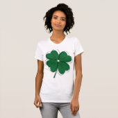 T-shirt Coeurs de shamrock (Devant entier)