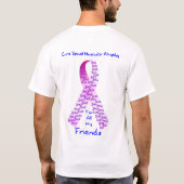 T-shirt Coeurs de SMA (Dos)