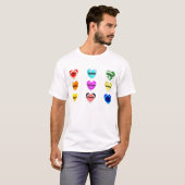 T-shirt Coeurs de SMA (Devant entier)