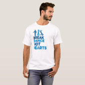 T-SHIRT COEURS DE SMURF PAS (Devant entier)
