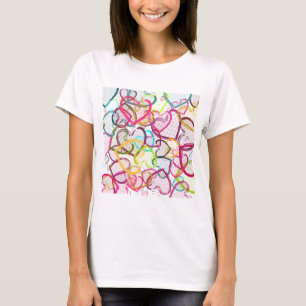 T-shirt Coeurs de sucrerie
