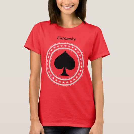 T-shirt Coeurs du cercle Espèce noire Thunder_Cove (Devant)