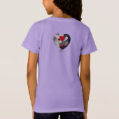 T-Shirt Coeurs enchantés (Dos)