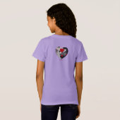 T-Shirt Coeurs enchantés (Dos entier)