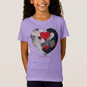T-Shirt Coeurs enchantés (Devant)
