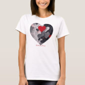 T-shirt Coeurs enchantés (Devant)