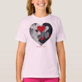 T-shirt Coeurs enchantés (Devant)