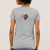 T-shirt Coeurs enchantés (Dos)