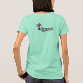 T-shirt Coeurs et Hipdrops (Dos)