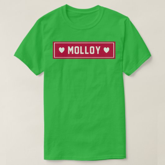 T-shirt Coeurs Molloy (Design devant)