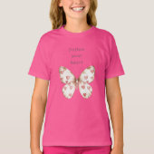 T-shirt Coeurs papillons (Devant)