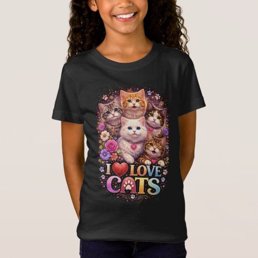 T-Shirt Cœurs Parfaits Minuscules (Devant)