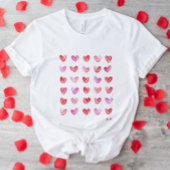 T-shirt Coeurs Peints
