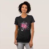 T-shirt Coeurs roses (Devant entier)