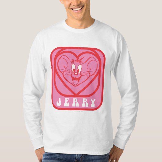 T-shirt Coeurs roses Jerry (Devant)