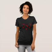 T-shirt Cœurs Rouges (Devant entier)