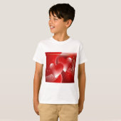 T-shirt Coeurs rouges (Devant entier)
