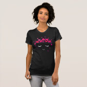 T-shirt Cœurs rougissants (Devant entier)